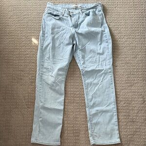Levi's Women's Light Blue Straight Leg Jeans